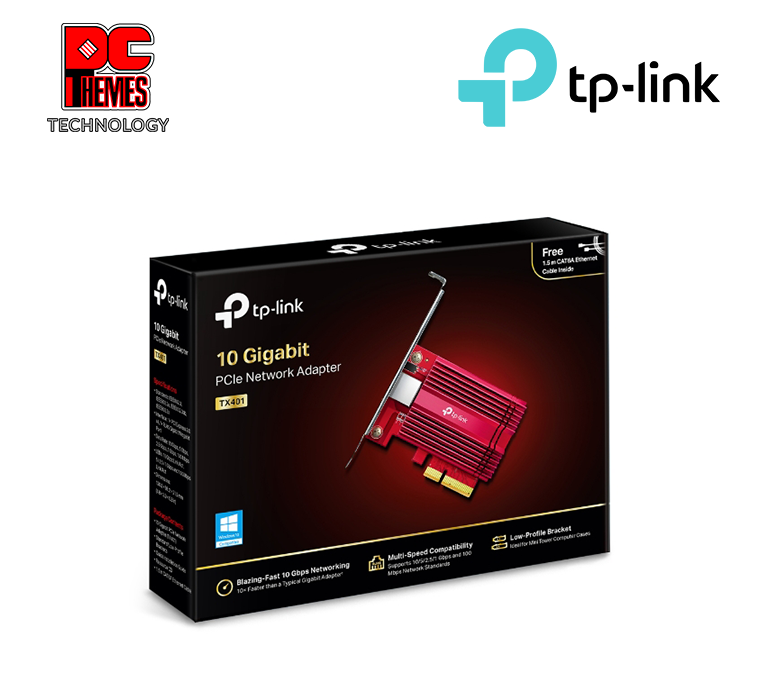 TP-LINK TX401 10 Gigabit Network Adapter PCI Express Card